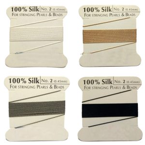 silk beading cord