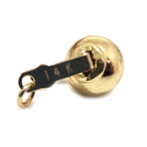 Wholesale 8mm 14K Yellow Gold Filled Round Smooth Jewelry Clasp